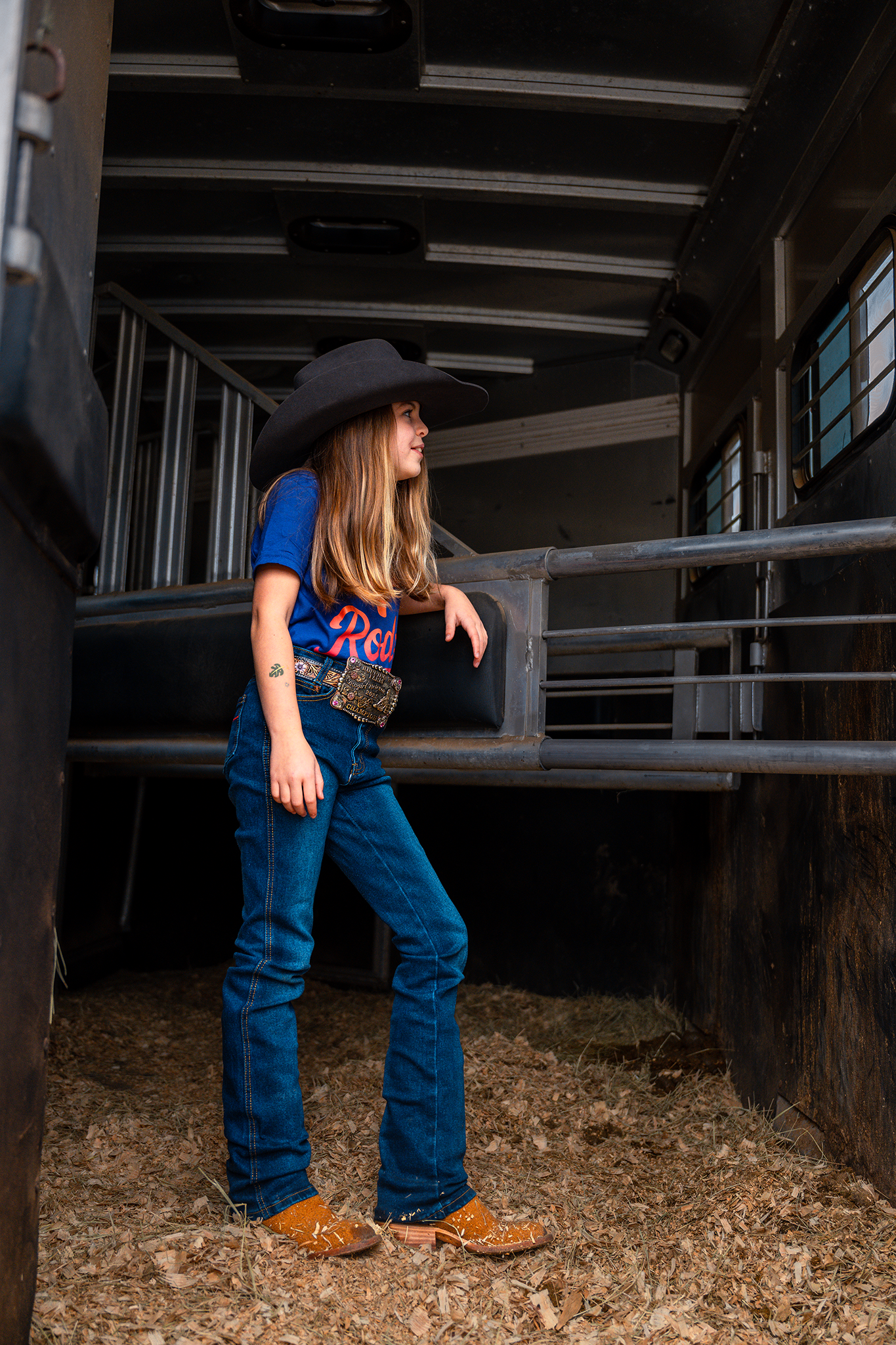 Girls Slim Boot Cut